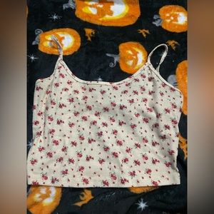 Shein Flower Crop Top